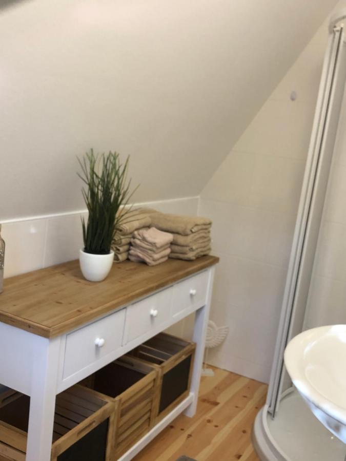 Ferienhaus Reetdach 1300Qm Privatgrundstueck Bootssteg Sauna Templin Luebbesee Uckermark Erholung Pur Seenplatte Petersdorf  Extérieur photo