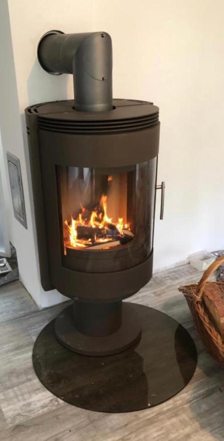 Ferienhaus Reetdach 1300Qm Privatgrundstueck Bootssteg Sauna Templin Luebbesee Uckermark Erholung Pur Seenplatte Petersdorf  Extérieur photo